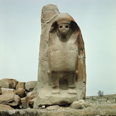 Tor mit geschnitzter Sphinx von Hittite